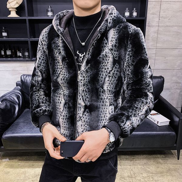 2020 korean standard winter fashion with cowl mink male fur leather jacket z3ql, Black
2020 korean standard winter fashion with cowl mink male fur leather jacket z3ql, Black