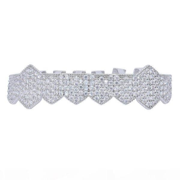 iced out vampire teeth grillz gold silver plating micro pave cz stones mouth grills fit upper and bottom, Black
iced out vampire teeth grillz gold silver plating micro pave cz stones mouth grills fit upper and bottom, Black