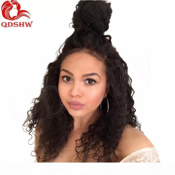 360 frontal full lace human hair wigs pre plucked with baby hairs glueless virgin malayusian curly human hair wig 360 for black women, Black;brown
360 frontal full lace human hair wigs pre plucked with baby hairs glueless virgin malayusian curly human hair wig 360 for black women, Black;brown