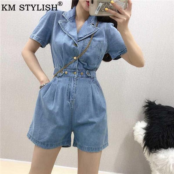 women's jumpsuits & rompers fashion women's playsuits summer single-breasted romper cargo short jumpsuit playsuit sleeve lapel blu, Black;white
women's jumpsuits & rompers fashion women's playsuits summer single-breasted romper cargo short jumpsuit playsuit sleeve lapel blu, Black;white