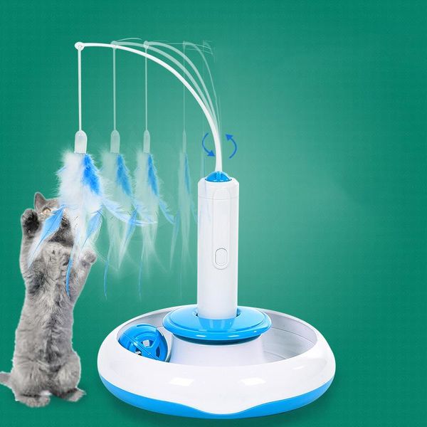 pet cat toys cat turntable electric funny stick funny artifact feather play toy pet tray interactive toys
pet cat toys cat turntable electric funny stick funny artifact feather play toy pet tray interactive toys