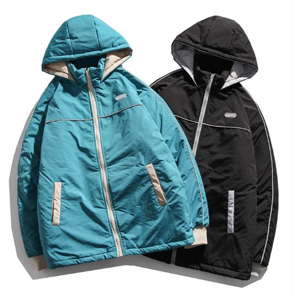 western style all-match winter padded jacket for men and women 20 new trend hooded padded jacket, Black;brown
western style all-match winter padded jacket for men and women 20 new trend hooded padded jacket, Black;brown