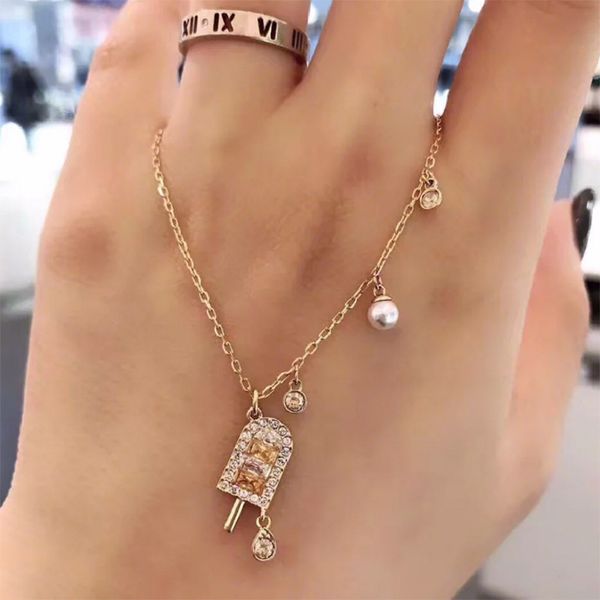 2021 shijia new ice cream necklace female popsicle/sorbet ice sucker bracelet seiko pendant wholesale fashion design, Silver
2021 shijia new ice cream necklace female popsicle/sorbet ice sucker bracelet seiko pendant wholesale fashion design, Silver