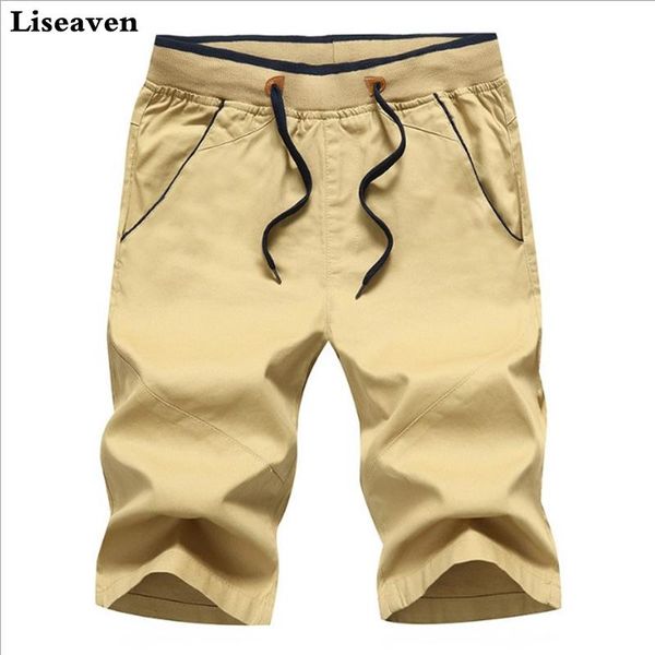 liseaven men summer casual shorts 5xl men's cotton shorts mid straight thin men's beach brand casual solid male, White;black
liseaven men summer casual shorts 5xl men's cotton shorts mid straight thin men's beach brand casual solid male, White;black