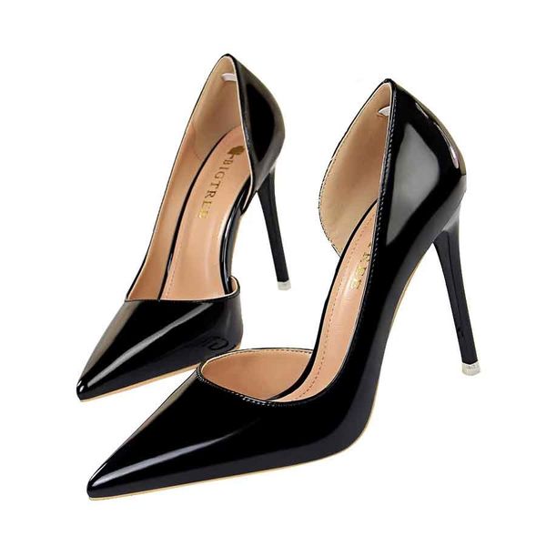 patent leather wonen bombs fashion office high heels women's wedding shoes zapatos mujer 2020 co4f, Black
patent leather wonen bombs fashion office high heels women's wedding shoes zapatos mujer 2020 co4f, Black