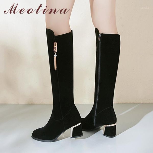 boots meotina winter knee high women fashion chunky heel tall zipper round toe shoes lady autumn black big size 33-431
boots meotina winter knee high women fashion chunky heel tall zipper round toe shoes lady autumn black big size 33-431