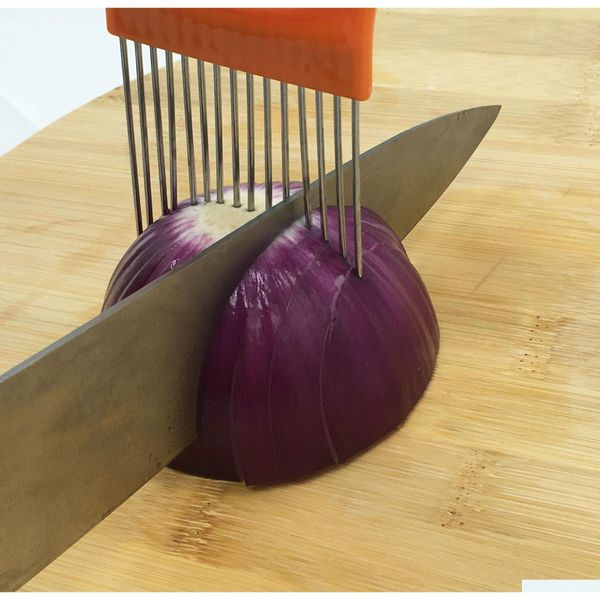 easy cut onion holder fork stainless steel +plastic vegetable slicer tomato cutter metal meat needle gadge jllshd comb2010
easy cut onion holder fork stainless steel +plastic vegetable slicer tomato cutter metal meat needle gadge jllshd comb2010