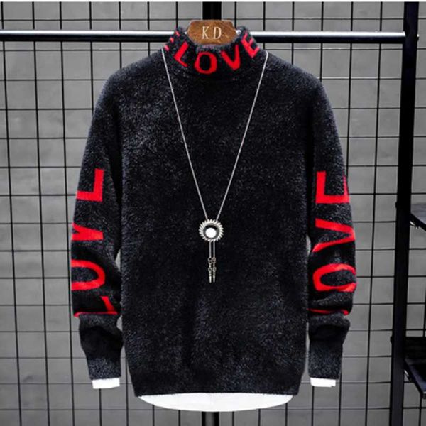 thick warm sweater men 2021 new fashion cashmere christmas turtleneck male pullovers knitwear pull homme 120705, White;black
thick warm sweater men 2021 new fashion cashmere christmas turtleneck male pullovers knitwear pull homme 120705, White;black