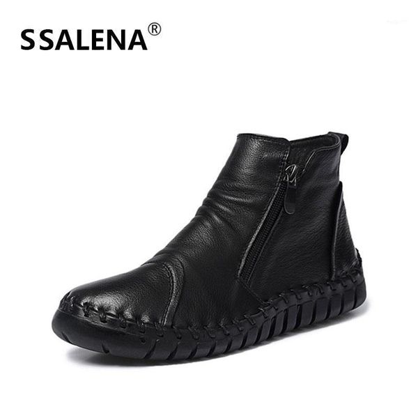 boots women classic zipped leather female round toe soft sole ankle ladies fashion handmade sewing short 605441, Black
boots women classic zipped leather female round toe soft sole ankle ladies fashion handmade sewing short 605441, Black