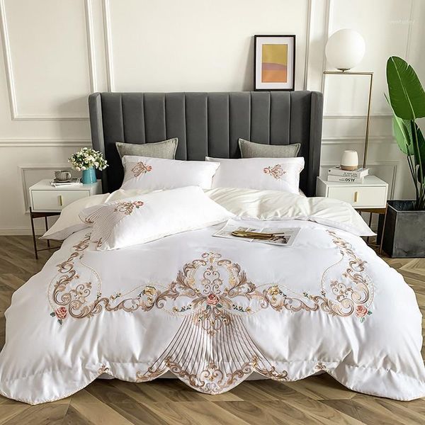 bedding sets ab washed silk pure cotton embroidery solid 4 pcs duvet cover pillowcase bedspread pillowcases white blue purple green bed set1
bedding sets ab washed silk pure cotton embroidery solid 4 pcs duvet cover pillowcase bedspread pillowcases white blue purple green bed set1
