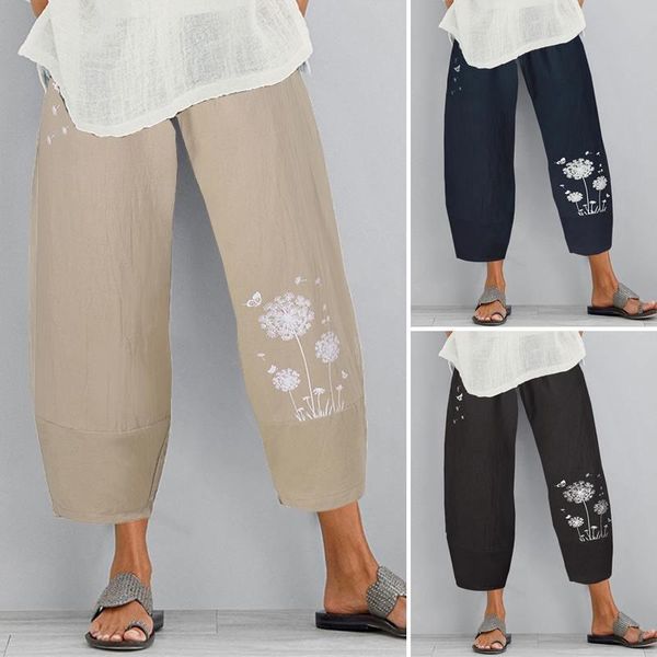 2020 zanzea women's spring trousers fashion floral turnip casual elastic waist long pantalon palazzo female printed harem pants, Black;white
2020 zanzea women's spring trousers fashion floral turnip casual elastic waist long pantalon palazzo female printed harem pants, Black;white