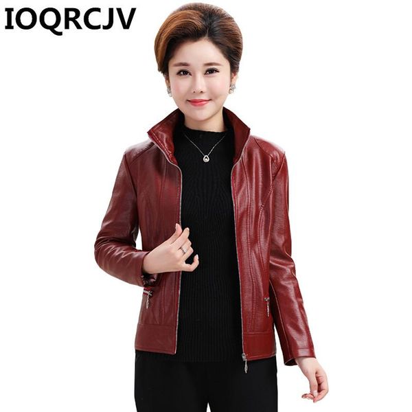 2021 new fashion women spring autumn soft faux leather jackets lady motorcyle female zippers coats red wine outerwear r601, Black
2021 new fashion women spring autumn soft faux leather jackets lady motorcyle female zippers coats red wine outerwear r601, Black