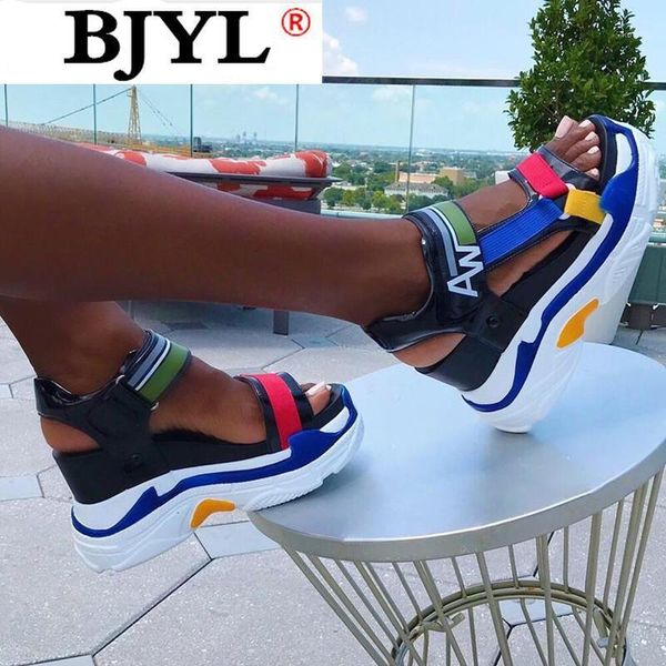 2021 new fashion platform sandals women shoes summer super high heels ladies casual shoes wedge chunky gladiator sandals1, Black
2021 new fashion platform sandals women shoes summer super high heels ladies casual shoes wedge chunky gladiator sandals1, Black