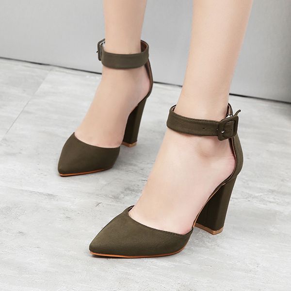 women sandals high heel 9cm pointed toe wedding large size 36-44 flocking pumps shoes fashion classic high heels, Black
women sandals high heel 9cm pointed toe wedding large size 36-44 flocking pumps shoes fashion classic high heels, Black