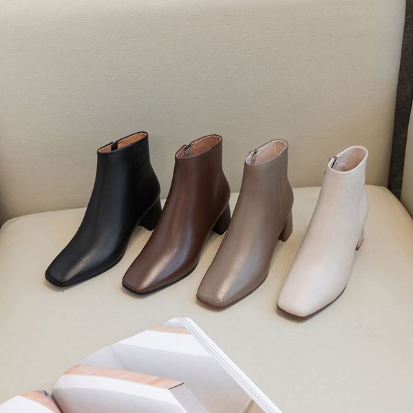 2021 women's of natural sheep's upper skin + pigskin lining palm autumn shoes boots for women 4-colour 9qvr, Black
2021 women's of natural sheep's upper skin + pigskin lining palm autumn shoes boots for women 4-colour 9qvr, Black