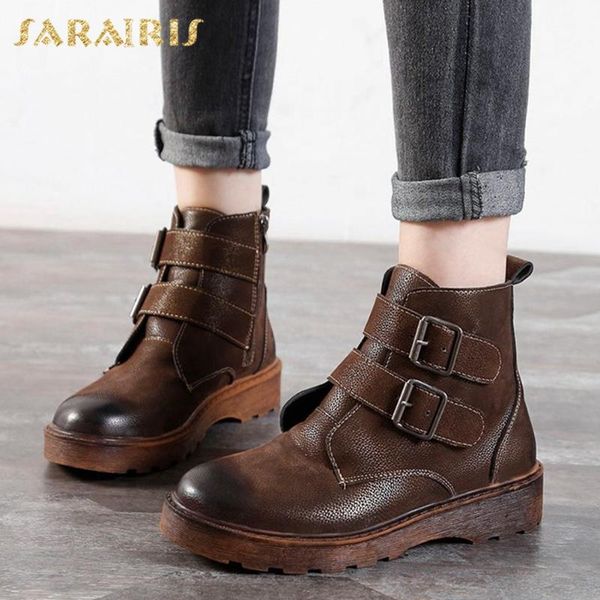 sarairis new arivals 2020 baolkle boots женская обувь zip up удобная платформа пряжка украшения ins shapship shoes damies, Black
sarairis new arivals 2020 baolkle boots женская обувь zip up удобная платформа пряжка украшения ins shapship shoes damies, Black