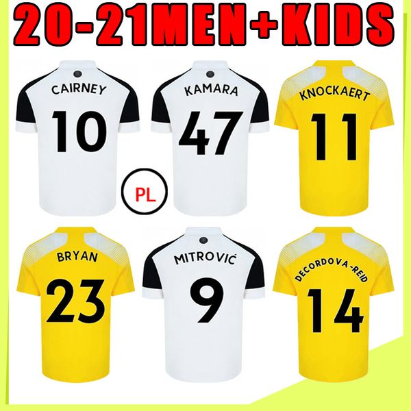 2020 soccer jersey hector mcdonald kebano johansen mitrovic cairney knockaert decordova-reid 2021 home away football shirt, Black;yellow 
2020 soccer jersey hector mcdonald kebano johansen mitrovic cairney knockaert decordova-reid 2021 home away football shirt, Black;yellow