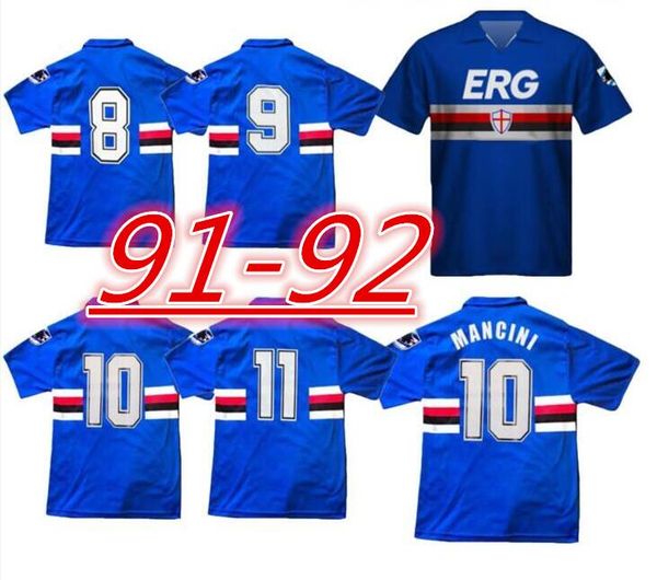 1991-92 ретро сампдория главная футбол джерси 91 92 mancini vialli ferri cerezo attilio lombardo classic football, Black;yellow
1991-92 ретро сампдория главная футбол джерси 91 92 mancini vialli ferri cerezo attilio lombardo classic football, Black;yellow