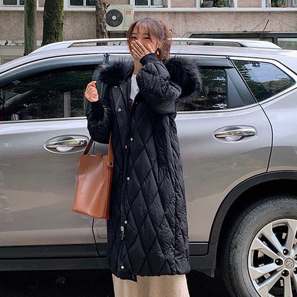 2021 winter new arrival jacket with fur collar warm hooded female women winter coat 2021 long parka women outwear coat, Black
2021 winter new arrival jacket with fur collar warm hooded female women winter coat 2021 long parka women outwear coat, Black