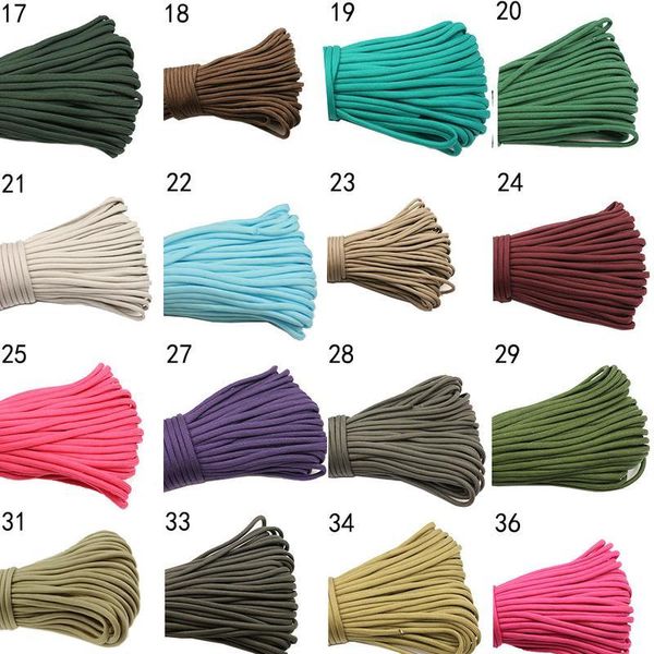 9.1m 30ft 550lb paracord cord parachute lanyard with 7 core strand rope 4mm dia for camping hiking outdoor home knit sol jllmlo
9.1m 30ft 550lb paracord cord parachute lanyard with 7 core strand rope 4mm dia for camping hiking outdoor home knit sol jllmlo