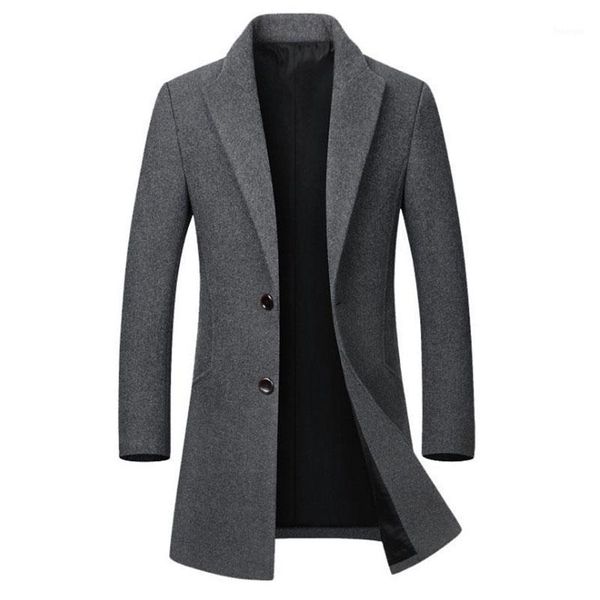 winter wool jacket men's high-quality wool coat casual slim collar coat men's long cotton collar trench1, Tan;black
winter wool jacket men's high-quality wool coat casual slim collar coat men's long cotton collar trench1, Tan;black