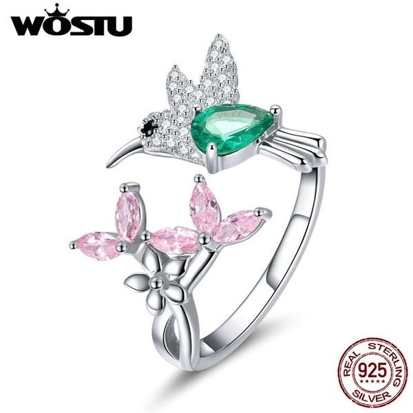 wostu 100% 925 sterling silver trendy gift of hummingbird ring for women original brand jewelry gift ctr016 201218
wostu 100% 925 sterling silver trendy gift of hummingbird ring for women original brand jewelry gift ctr016 201218