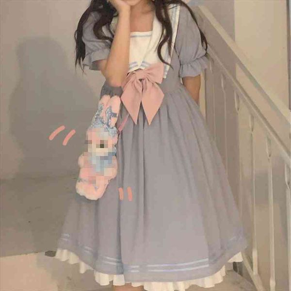 kawaii dress summer lolita dresses women japanese sweet cute puff sleeve vintage sundress preppy style outfits, Black;gray
kawaii dress summer lolita dresses women japanese sweet cute puff sleeve vintage sundress preppy style outfits, Black;gray