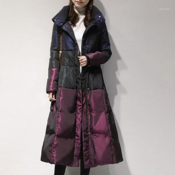 fashion tide autumn and winter new products fashion high collar slim thick long section warm down jacket women pb2921, Black
fashion tide autumn and winter new products fashion high collar slim thick long section warm down jacket women pb2921, Black