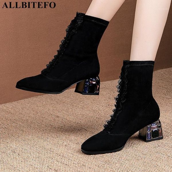 allbitefo crystal heel sheepskin genuine leather slip-on women boots fashion style ankle boots fashion new spring autumn1, Black
allbitefo crystal heel sheepskin genuine leather slip-on women boots fashion style ankle boots fashion new spring autumn1, Black