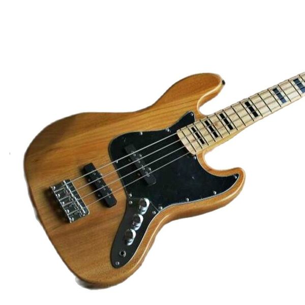 2022 new electric jazz bass guitar fdjb-5018 original wood color, solid ash body black pick guard, ,pearl inlay maple fretboard, 4 strings
2022 new electric jazz bass guitar fdjb-5018 original wood color, solid ash body black pick guard, ,pearl inlay maple fretboard, 4 strings