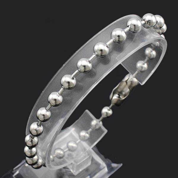 link, chain atgo biker stainless steel 6/8mm beads bracelets jewelry body hand wholesale bb734, Black
link, chain atgo biker stainless steel 6/8mm beads bracelets jewelry body hand wholesale bb734, Black