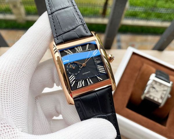 2020 tank mc men watches moon phase joker leather wristwatches 316l stainless steel classic square mens watch d3041
2020 tank mc men watches moon phase joker leather wristwatches 316l stainless steel classic square mens watch d3041