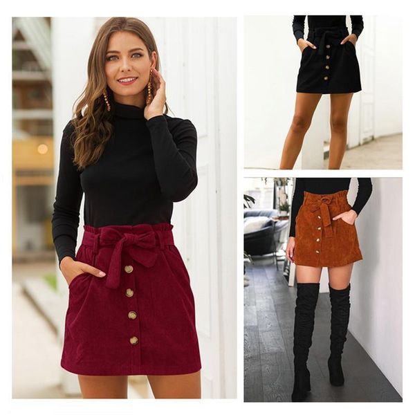 autumn winter formal high-waist women skirt 2020 office lady a-line skirts with stretch pockets women's skirt skirt femme, Black
autumn winter formal high-waist women skirt 2020 office lady a-line skirts with stretch pockets women's skirt skirt femme, Black