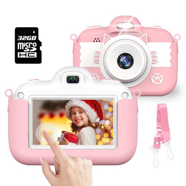 1080p hd kids camera baby toys displayer 3.0' ips touch screen digital cameras for children girls christmas gift mini camera
1080p hd kids camera baby toys displayer 3.0' ips touch screen digital cameras for children girls christmas gift mini camera