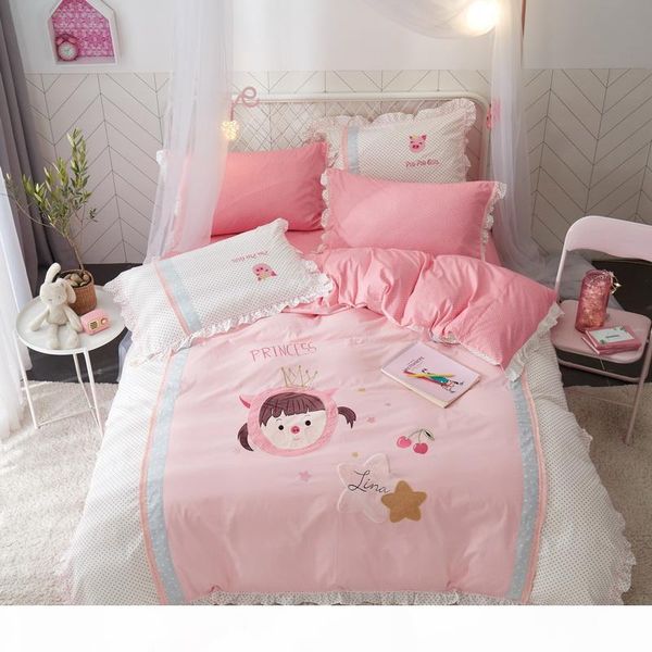new 3 4 pcs luxury comforter bedding sets girls boys bed linen cotton embroidery duvet cover bed sheet pillowcases cover set
new 3 4 pcs luxury comforter bedding sets girls boys bed linen cotton embroidery duvet cover bed sheet pillowcases cover set