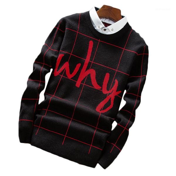 men fake two-piece knitted sweaters hip hop letter printed sweaters male casual pullovers warm men's sweater1, White;black
men fake two-piece knitted sweaters hip hop letter printed sweaters male casual pullovers warm men's sweater1, White;black