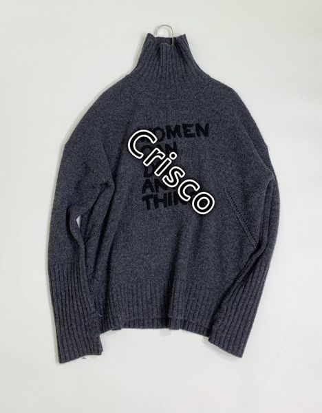 women's sweaters woman dark grey wool cashmere turtleneck drop shoulder long sleeves letters embroidered pullovers oversized sweater, White;black
women's sweaters woman dark grey wool cashmere turtleneck drop shoulder long sleeves letters embroidered pullovers oversized sweater, White;black