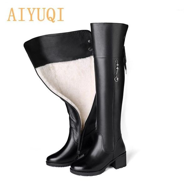 boots aiyuqi womens knee high winter 2021 genuine leather women long stylish warm wool whiny high1, Black
boots aiyuqi womens knee high winter 2021 genuine leather women long stylish warm wool whiny high1, Black