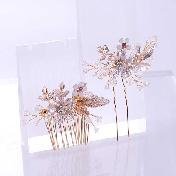 women handmade flower crystal hair jewelry bride wedding rhinestone hair accessories girls beauty flower comb pins, Golden;silver
women handmade flower crystal hair jewelry bride wedding rhinestone hair accessories girls beauty flower comb pins, Golden;silver