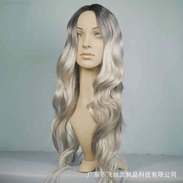 . lefeisi fashion wig set with medium gradient long curly hair for girls, Black
. lefeisi fashion wig set with medium gradient long curly hair for girls, Black