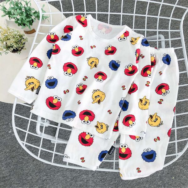 conditioning pajamas air 2020 clothing children's pure cotton thin long sve girls' and boys' summer baby suit, Blue;red
conditioning pajamas air 2020 clothing children's pure cotton thin long sve girls' and boys' summer baby suit, Blue;red