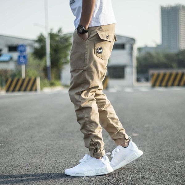 men's pants men fashion jogger cargo male casual sweatpant slim tactical cotton trousers streetwear hip hop, Black
men's pants men fashion jogger cargo male casual sweatpant slim tactical cotton trousers streetwear hip hop, Black