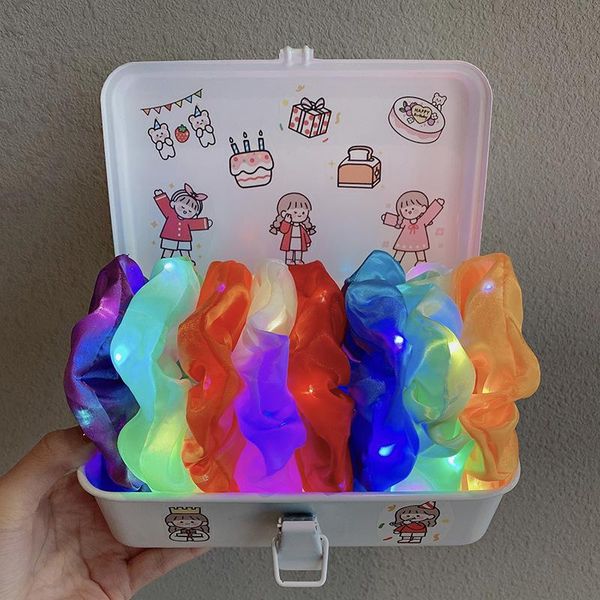 hair accessories 2021 arrival girls led luminous scrunchies hairband ponytail holder headwear elastic bands solid color
hair accessories 2021 arrival girls led luminous scrunchies hairband ponytail holder headwear elastic bands solid color