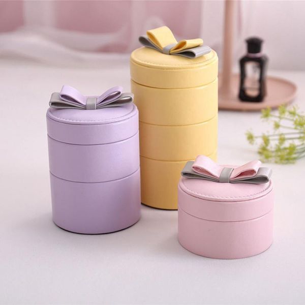 1 pc sheepskin pattern round shape three-layer jewelry box mini portable jewelry storage organizer holder new 2020 sale, Pink;blue
1 pc sheepskin pattern round shape three-layer jewelry box mini portable jewelry storage organizer holder new 2020 sale, Pink;blue
