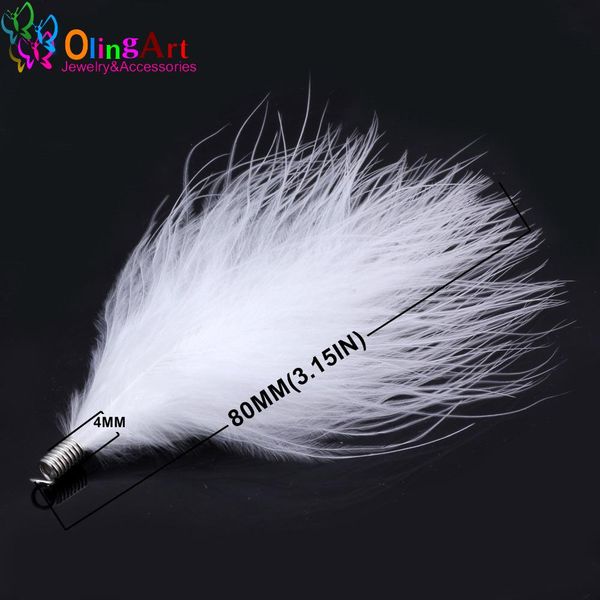 olingart natural turkey feathers 10pcs/lot 80mm mixed color women necklace earrings tassels diy jewelry making delicate pendants bbylmk
olingart natural turkey feathers 10pcs/lot 80mm mixed color women necklace earrings tassels diy jewelry making delicate pendants bbylmk