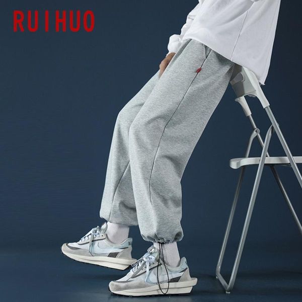 ruihuo mens solid pants hip hop harem pants men clothing mens trousers jogger harajuku sweatpants 2020 new m-3xl, Black
ruihuo mens solid pants hip hop harem pants men clothing mens trousers jogger harajuku sweatpants 2020 new m-3xl, Black