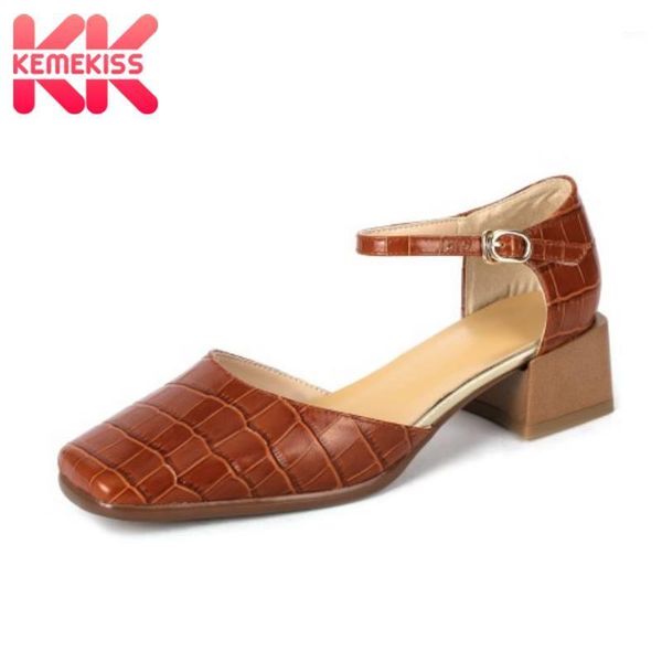kemekiss fashion women pumps shoes genuine leather stylish ankle buckle shoes women square toe stone pattern footwear size 34-431, Black
kemekiss fashion women pumps shoes genuine leather stylish ankle buckle shoes women square toe stone pattern footwear size 34-431, Black