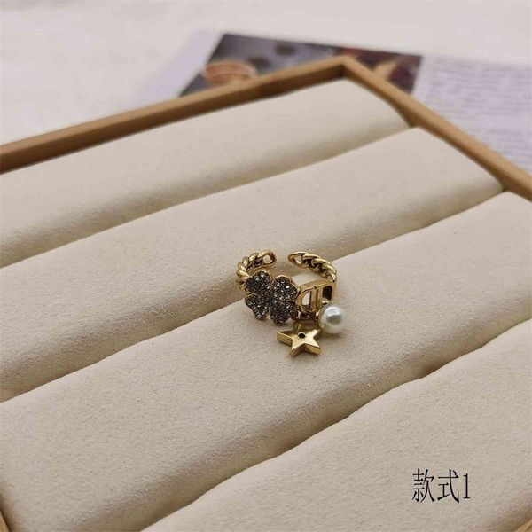 classic simple brilliant diamonds ring red multi layer pearl ring, Silver
classic simple brilliant diamonds ring red multi layer pearl ring, Silver