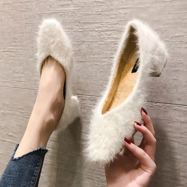 2020 new fashion women fluffy pumps warm plush boat shoes square toe faux fur square heeled dress shoes zapatos mujer 8840n #4n9f, Black
2020 new fashion women fluffy pumps warm plush boat shoes square toe faux fur square heeled dress shoes zapatos mujer 8840n #4n9f, Black