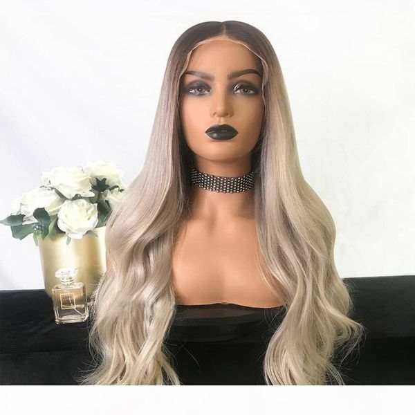 dark brown lightest blonde peruvian silk full lace wigs 150density wavy transparent lace deep part front human hair wig, Black;brown
dark brown lightest blonde peruvian silk full lace wigs 150density wavy transparent lace deep part front human hair wig, Black;brown